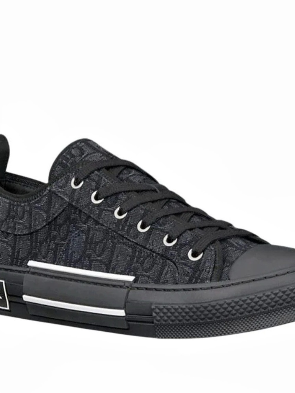 Dior B23 League Low-Top Sneaker Black Dior Oblique Jacquard Sneakers Black